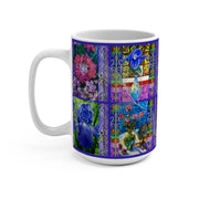 Ceramic Mug 15oz - Mega Flowers