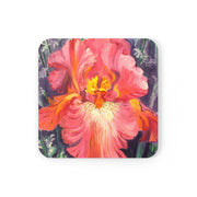 Corkwood Coaster Set - Pink Iris