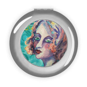 Compact Travel Mirror - 1930's Girl #1