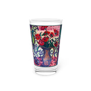 Pint/Cocktail Glass - Holiday Colors