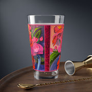 Pint/Cocktail Glasses - Pink Magnolias