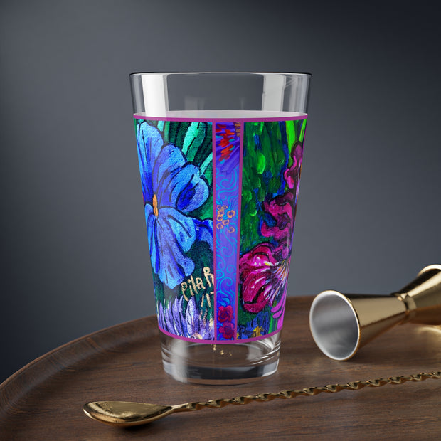 Pint/Cocktail Glasses - Purple Riot