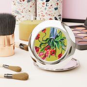 Compact Travel Mirror - Poppy Party
