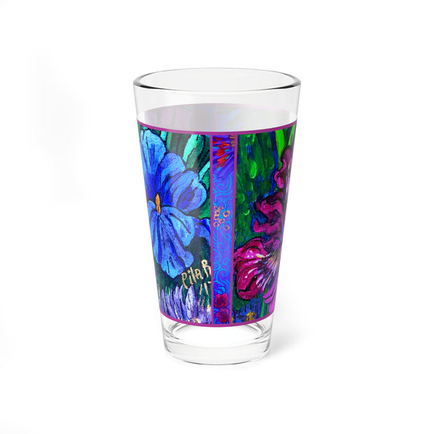 Pint/Cocktail Glasses - Purple Riot