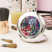 Compact Travel Mirror - Holiday Colors