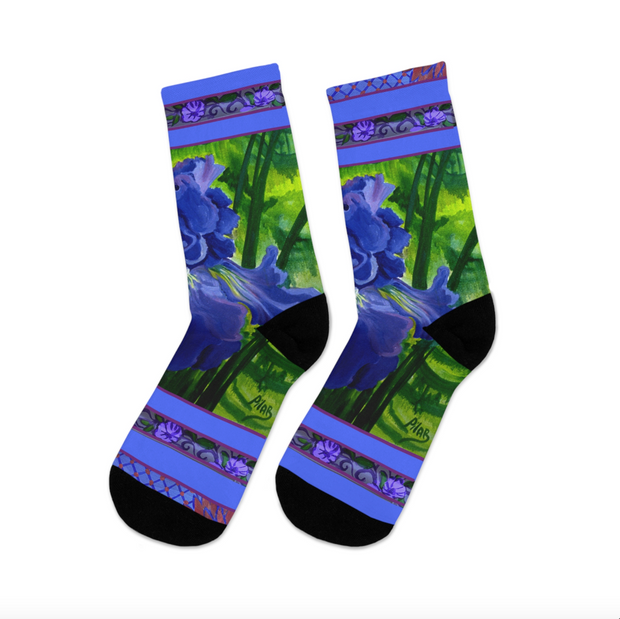 Crew Socks - Purple Iris