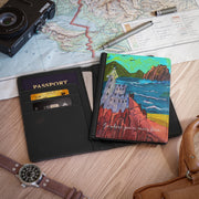 Passport Cover -"Go Where You've Never Been"