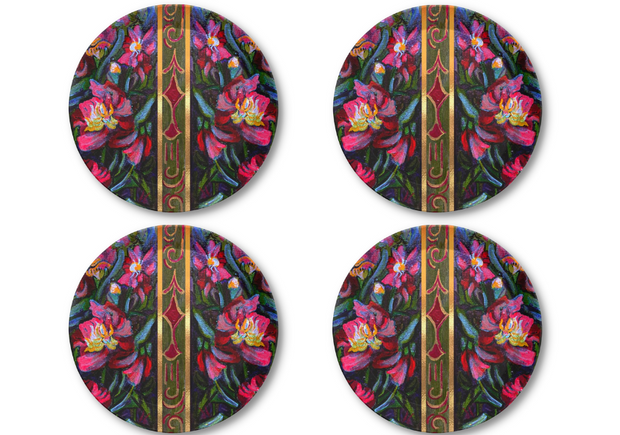 Melamine Plates - Flores Brillantes