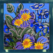 Catch-All Tray - Small Square -Morning Glories