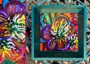 Catch-All Tray - Small Square  - Psychedelic Flower