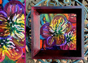 Catch-All Tray - Small Square  - Psychedelic Flower