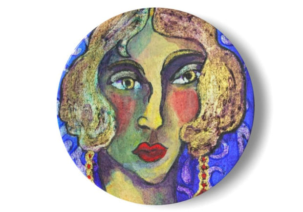 Decorative Plate - Face #7