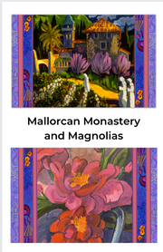 Placemats - Blooms and Landscapes, Indoor/Outdoor (4 Styles, Images on Both Sides)