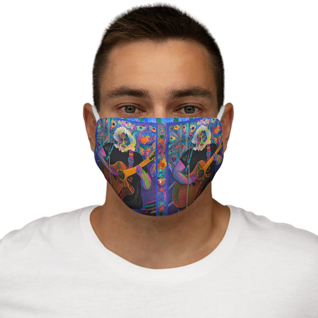 "Jerry Among the Stars" Snug-Fit Face Mask